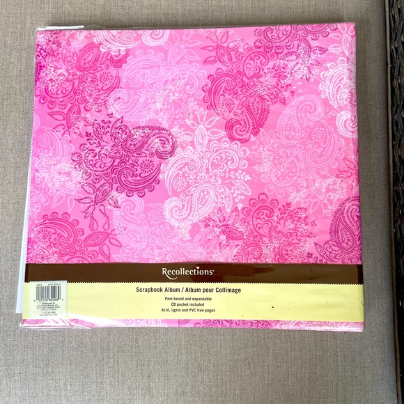 Recollections, Scrapbook Album, Pink, 12 x 12 - Picture 3 of 5